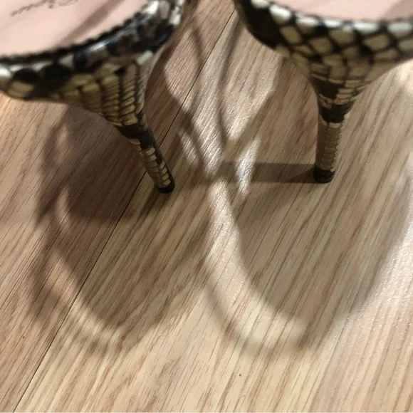 J.Crew Women’s Strappy‎ Elsie pumps in snake-embossed leather - Picture 8 of 9